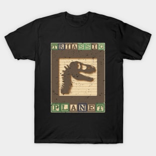 TRIASSIC PLANET BLOCKS T-Shirt